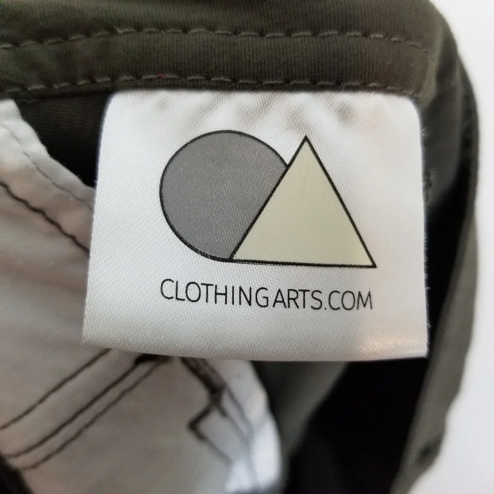 Clothing‎ Arts Women Pick-Pocket Proof Cargo Hiking Pants Sz 18 Reg Gray Nylon